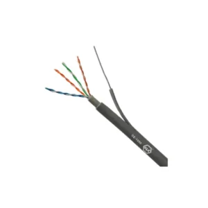 GLC Cable Utp Cat 5E Exterior C/Portante Acero X 305Mts Glc (Doble Vaina)