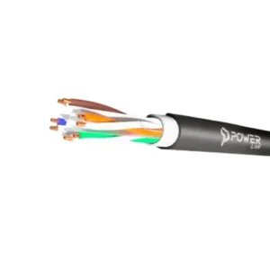 PowerFiber Cable Utp Cat6 Exterior Doble Cubierta 305 Metros