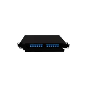 PowerFiber Distribuidor De Fibra Optica 24 Puertos C/Adaptador Lc/Pc C/ Pigtail