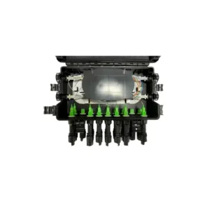 GLC Fdb Caja Exterior Ftth 4X16 Completa Preconnect Horizontal Split 1X8