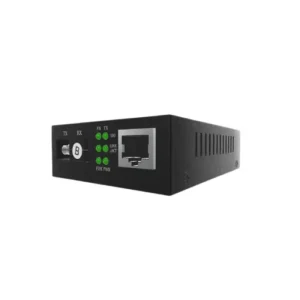 PowerFiber Media Converter Monomodo 10/100 1310Nm 20Km Con Conector Sc
