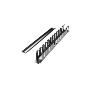PowerFiber Organizador De Cableado Con Tapa 1 Unidad