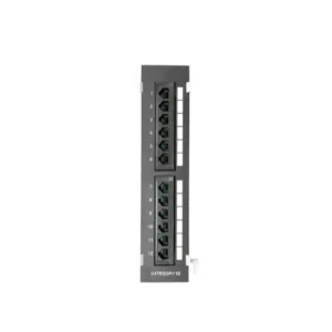GLC Patch Pannel 12Ports Cat 5E P/ Krone/110 P/Pared