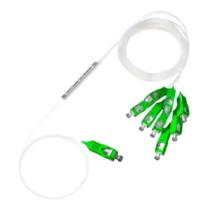 PowerFiber Plc Splitter Monomodo 1X8 Con Conector Sc/Apc