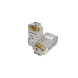 PowerFiber Plug RJ45 CAT6 Blindado 100 Unidades